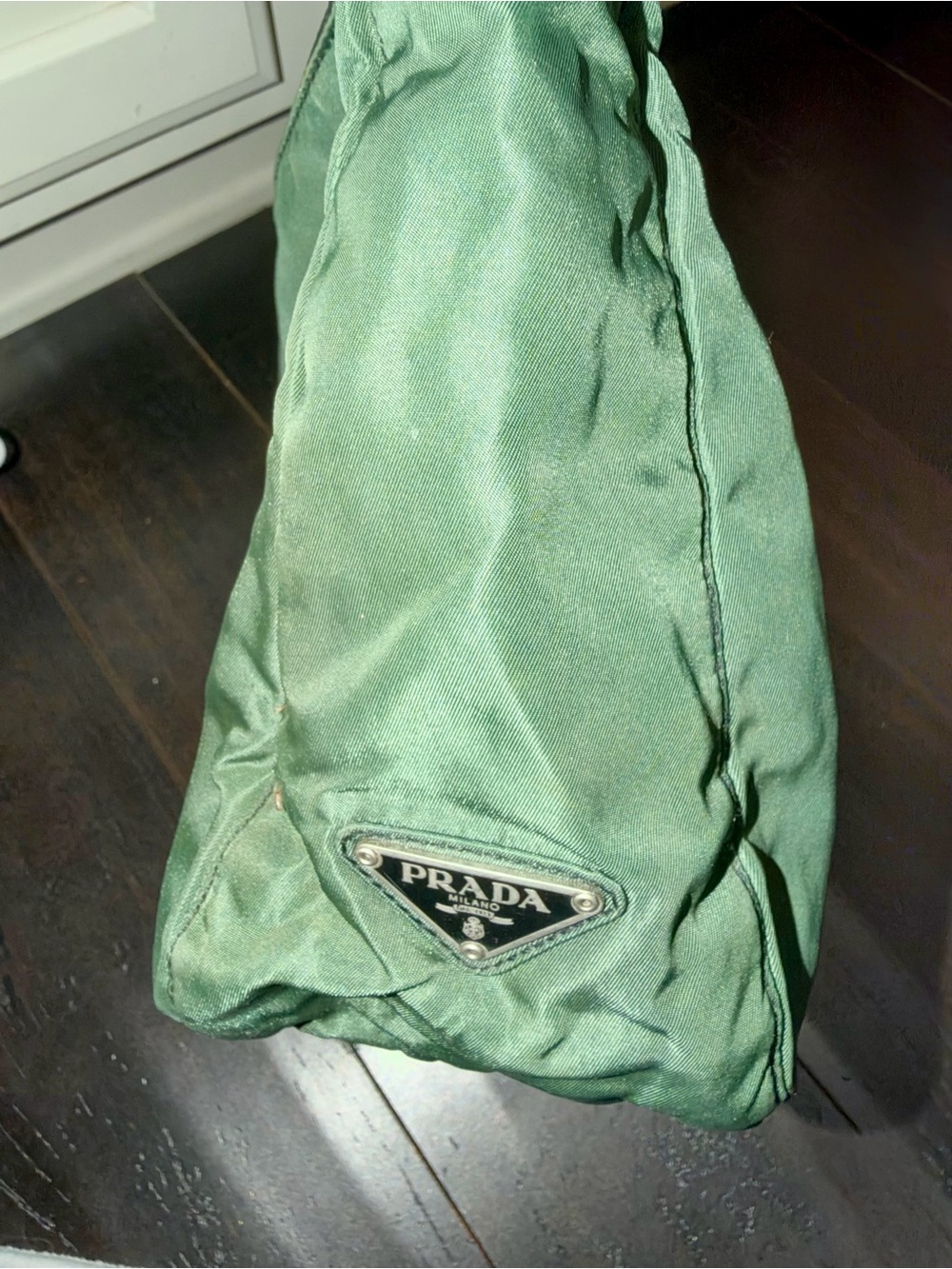 Vintage Prada Tessuto Nylon Shoulder Bag